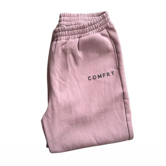 NWOT Limited Comfrt Coordinate In Orchid Mauve Oversized Weighted Sweatpants - Picture 7 of 8